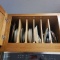 Cabinet Lot of Miscellaneous Kitchen Ware 