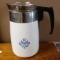 Corningware Blue Cornflower 6 Cup Coffee Pot