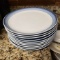 Lot of 10 Pfaltzgraff Blue Stoneware Dishes