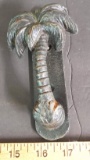 Cast Iron Palm Tree Door Knocker