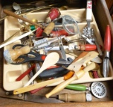 Lot of Miscellaneous Kitchen Utensils - Great Vintage Pieces!