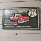 Decorative Route 66 Sign 