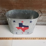 Vintage Galvanized Texas Tub