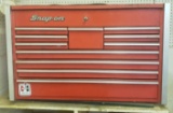 Large Snap On Tools Metal Toolbox, with Key