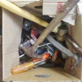 Box Lot of Assorted Tools 