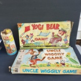 Vintage Board Games and Blocks