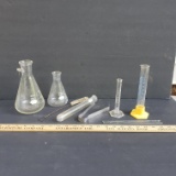 Lot of Kimex and Miscellaneous Vintage Chemistry Tools