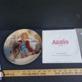 Annie Fine China Collectors Plate