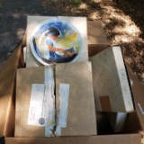 Huge Lot of Miscellaneous Collectors Plate In Boxes