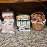 Lot of 3 Vintage Cookie Jars