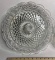 Lot of 2 Glass Serving Platters