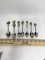 Lot of 7 Miscellaneous Collector Spoons 