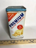 Vintage Nabisco Premium Saltine Crackers Advertisement Tin