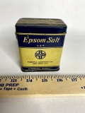 Vintage Lidco Epsom Salt Advertisement Tin