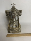 Vintage Wallace Silversmith Carousel Silver Plated Music Box