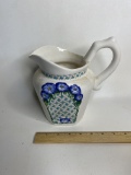 Vintage Ceramic Hand Painted Pitcher by Young's