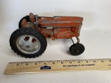 Vintage Metal Hubley Toy Tractor