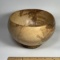 Unique Hand Carved Burl Wood Bowl