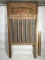Vintage Wooden Washboard by National Washboard Co.