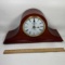 Wooden Strasbourg Manor Quartz Westminster Chime Battery Operated Clock