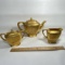 Gorgeous Bavaria Gilt Teapot, Creamer & Sugar Bowl Set