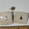 Masonic Pins - 2 Sterling