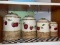 Set of Ceramic Apple Canisters