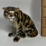 Porcelain Tiger Figurine