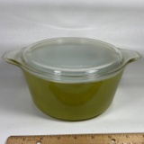 Pyrex Avocado Casserole Dish with Lid