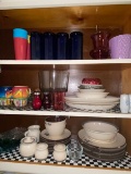 Cabinet Lot FULL of Misc Kitchenware