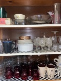 Cabinet Lot FULL of Misc Kitchenware