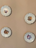 Set of 4 House of Goebel Wall Plates Bavaria W. Germany