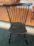 Antique Black Windsor Back Chair