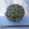 Vintage Decorative Metal Sphere With Latch