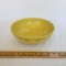 Vintage Hall’s Superior Yellow Bowl with Gold Trim