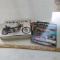 Motorcycle Coffee Table Book and Classic Car Magazines