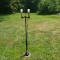 Early Cast Floor Lamp w/ Marble Accents