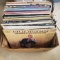 Box Lot of Assorted Vintage Vinyl Record Albums