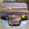 Box Lot of Assorted Vintage Vinyl Record Albums