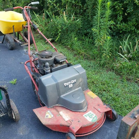 Garden Way's Tuff Cut Walk Behind 32” Cut High Wheel Mower