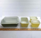 Vintage Pyrex Refrigerator Dish Set