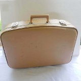 Vintage Harvest Yellow Suitcase