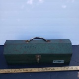 Vintage S-K Tools Chicago, IL Metal Toolbox, Green