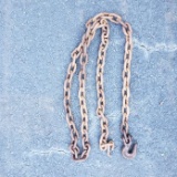 8 Foot Heavy Duty Chain with 3/8” Grab Hook