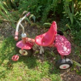 Radio Flyer Tricycle with Purple Helmet