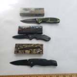 Lot of 3 New Pocket Knives