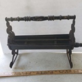 Antique Cast Iron Countertop Paper Roller