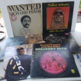 Lot of 7 Vintage Vinyl Record Albums, Stevie Wonder, Keith Sweat, BB King and More