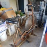 Vintage Schwinn Exercise Bike, Bronze Tone