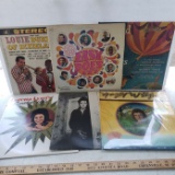 Lot of 6 Vintage Vinyl Record Albums, Loretta Lynn, Bruce Springsteen and More